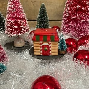 spice village salt & pepper shaker house shaped Christmas home decor kit…